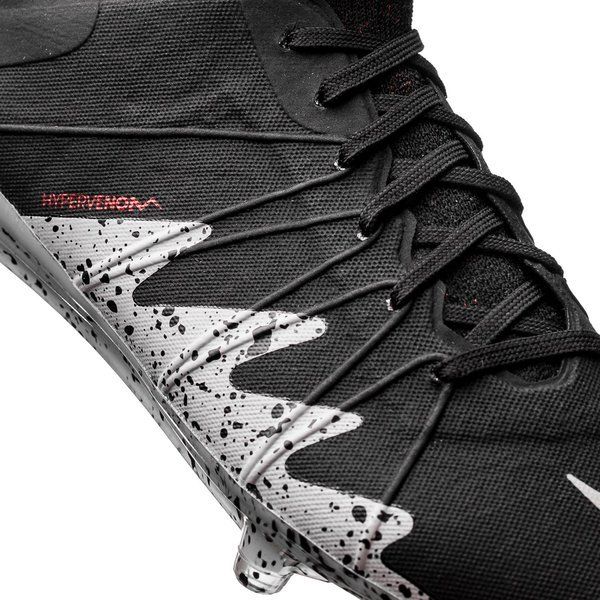 NEYMAR x JORDAN NIKE HYPERVENOM PHANTOM 2 FG 'Black Silver Crimson' product image 5, provided for visual reference and