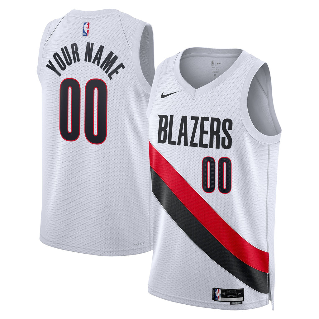 Portland Trail Blazers Replica Swingman Association Jersey - Unisex product image 1, provided for visual reference and