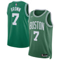 Jaylen Brown Boston Celtics Replica Swingman Icon Jersey - Unisex product image 1, provided for visual reference and product