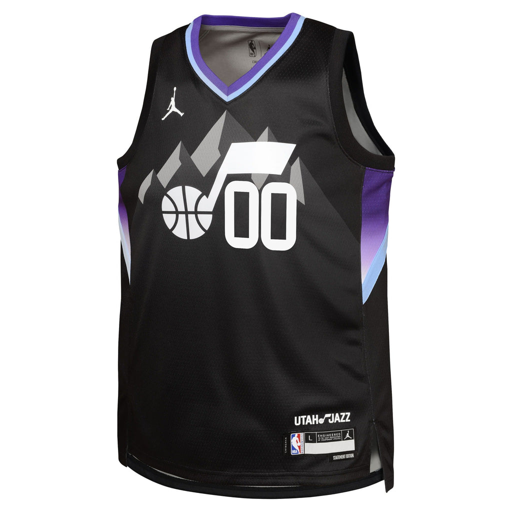 Utah Jazz Statement Jersey - Youth product image 3, provided for visual reference and product detail review