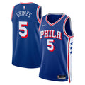 Quentin Grimes Philadelphia 76ers Icon Edition Swingman Jersey - Royal - Unisex product image 1, provided for visual