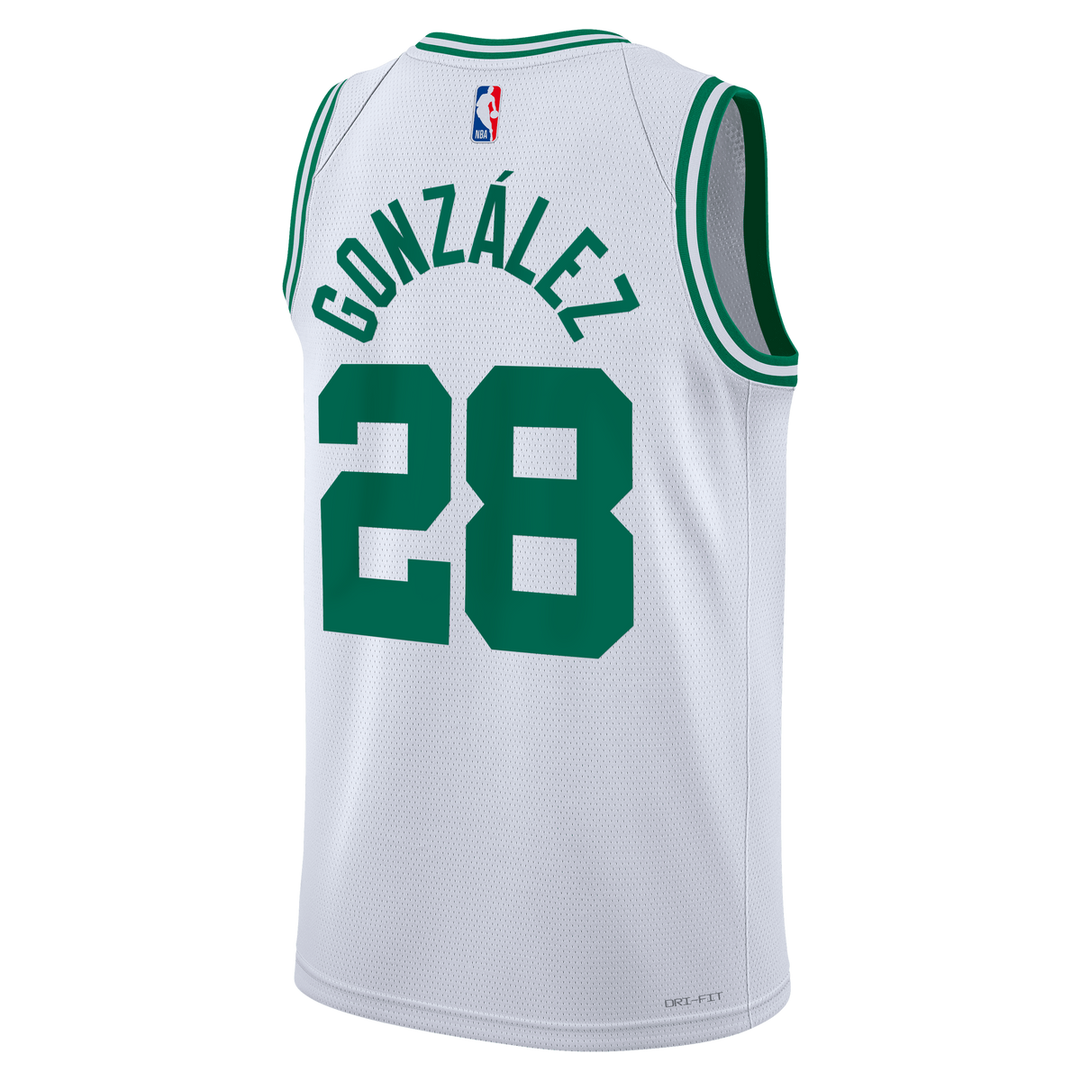 Hugo González Boston Celtics Association Edition Swingman Jersey - White - Unisex product image 4, provided for visual