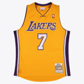 Lamar Odom Los Angeles Lakers Swingman Jersey product image 1, provided for visual reference and product detail review