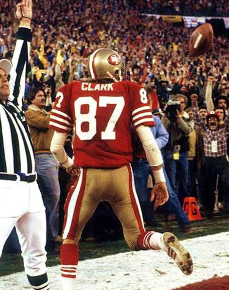 Dwight Clark San Francisco 49ers Official NFL Mitchell & product image 5
