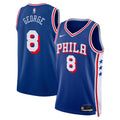 Paul George Philadelphia 76ers Icon Edition Swingman Jersey - Royal - Unisex product image 1, provided for visual reference