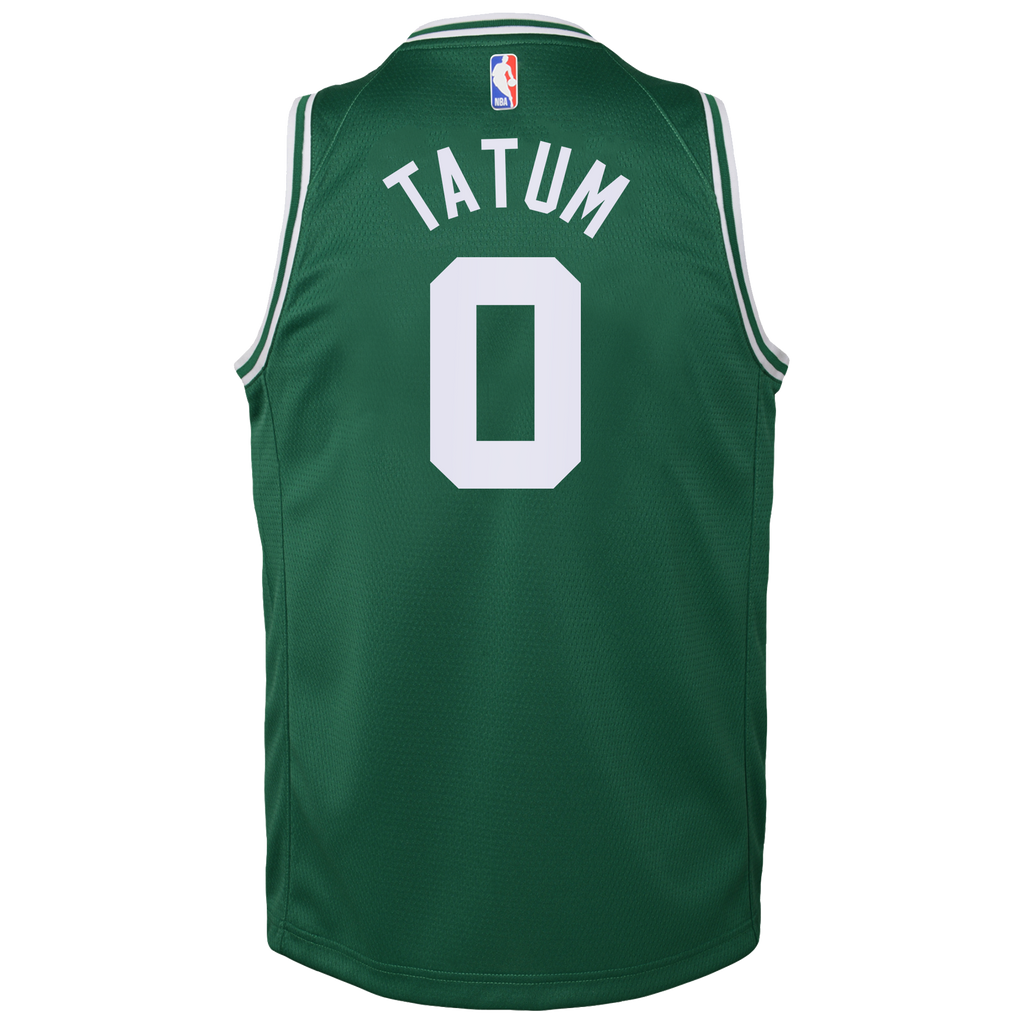 Jayson Tatum Boston Celtics Icon Edition Swingman Jersey - Kelly Green - Youth product image 4, provided for visual