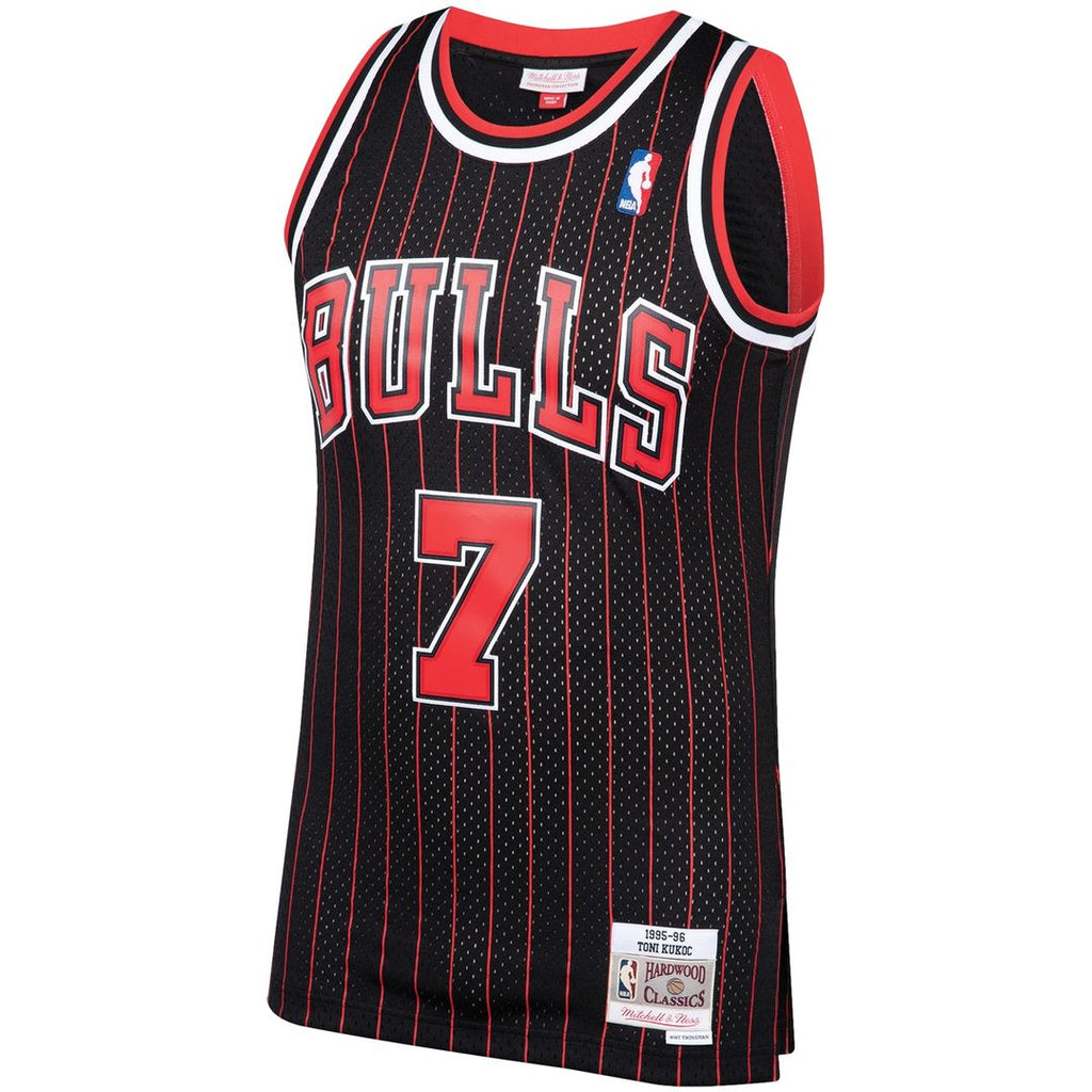 Chicago Bulls Toni Kukoc Mitchell & Ness 1995/96 Hardwood product image 2