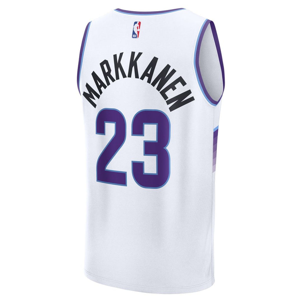 Utah Jazz Lauri Markkanen Fanatics Fast Break Replica product image 3