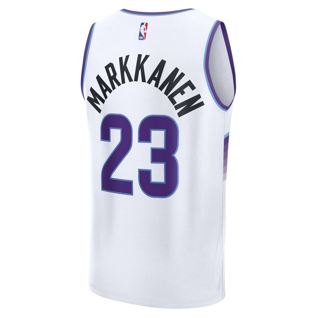 Utah Jazz Lauri Markkanen Fanatics Fast Break Replica product image 3