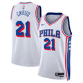 Joel Embiid Philadelphia 76ers Association Edition Swingman Jersey - White - Unisex product image 1, provided for visual