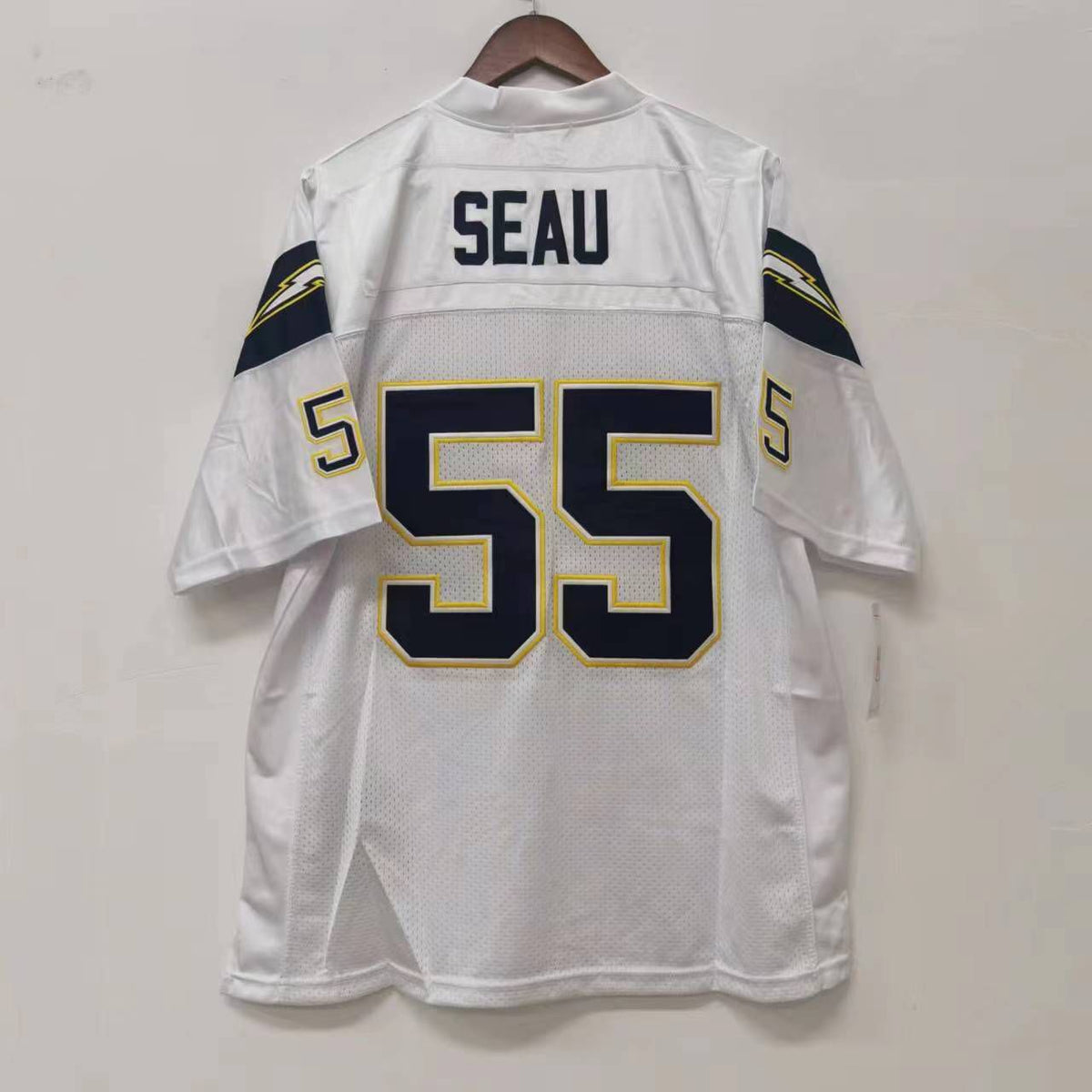Junior Seau 1994 San Diego Chargers Jersey white Mitchell & product image 1