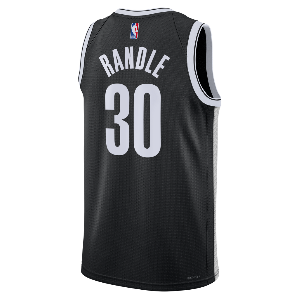 Julius Randle Brooklyn Nets Swingman Icon Jersey - Unisex product image 4, provided for visual reference and product detail
