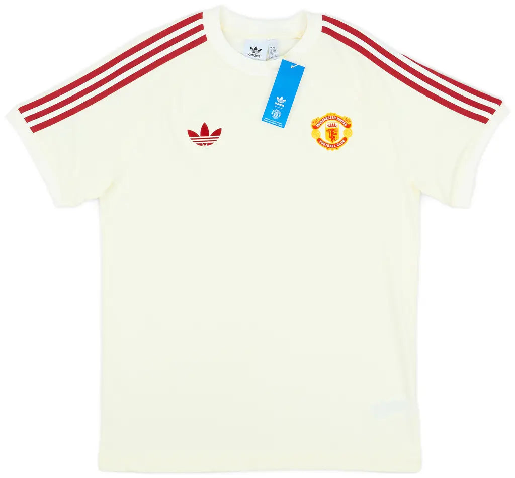 24/25 Manchester United adidas Originals T-Shirt product image 1, provided for visual reference and product detail review