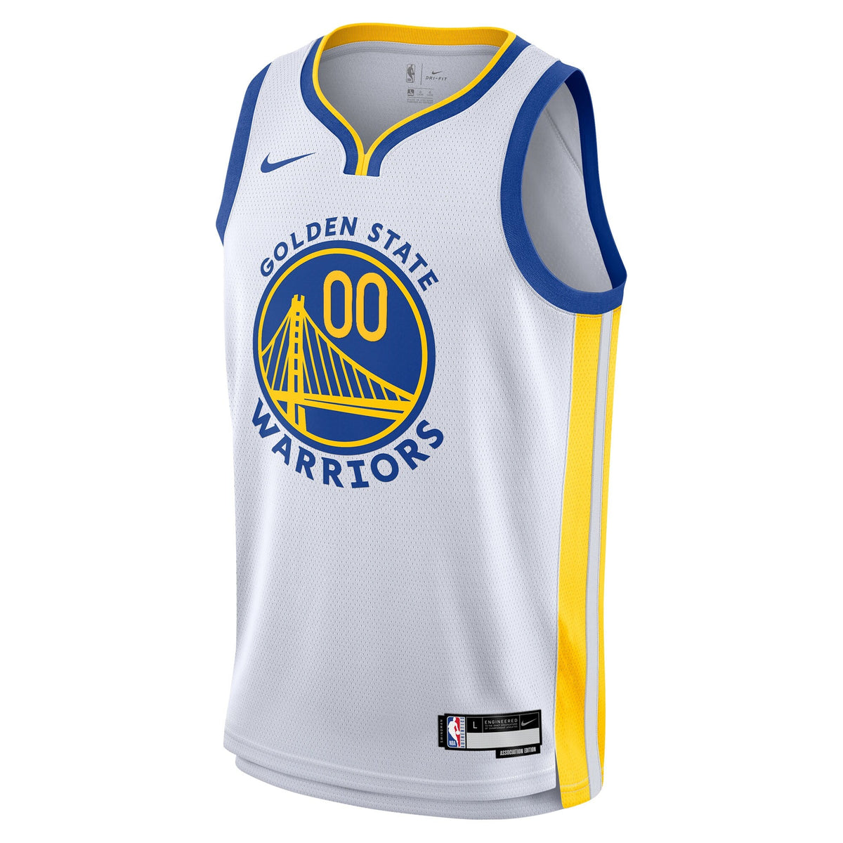 Golden State Warriors Swingman Association Jersey - Youth product image 3, provided for visual reference and product detail