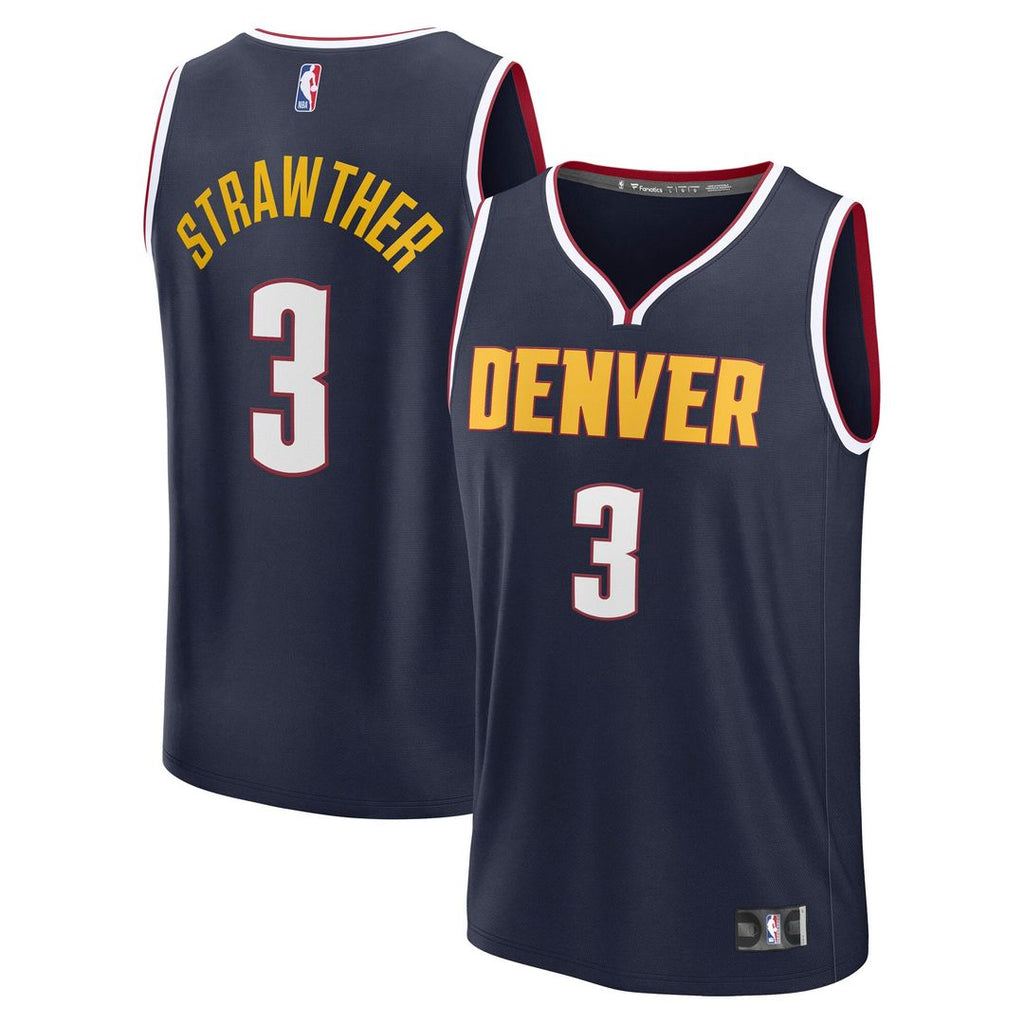 Denver Nuggets Julian Strawther Fanatics Fast Break Replica product image 1