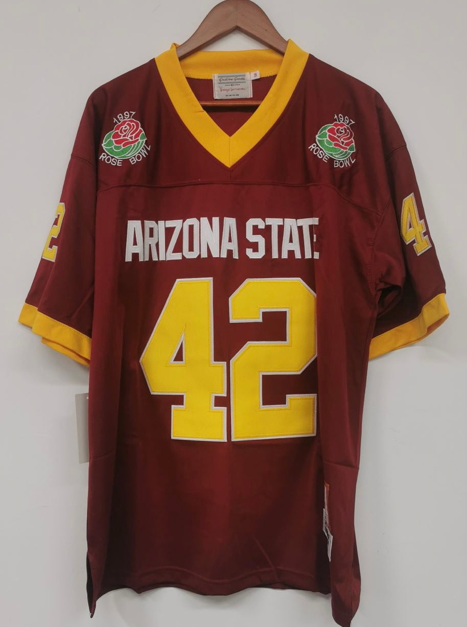 Pat Tillman Arizona State Jersey Stitched lettering and product image 3