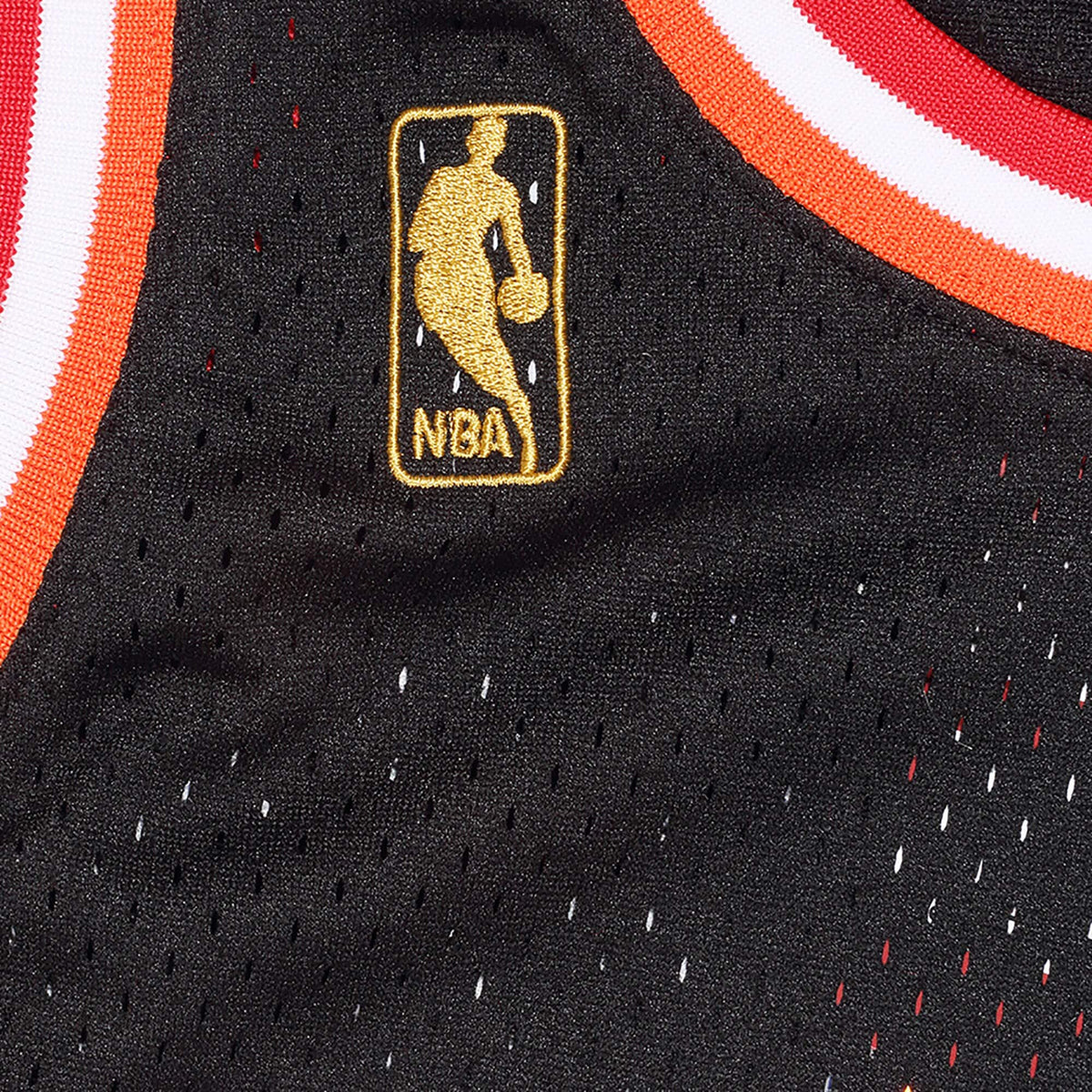 Alonzo Mourning Miami Heat Hardwood Classics Swingman Jersey - Mens product image 4, provided for visual reference and
