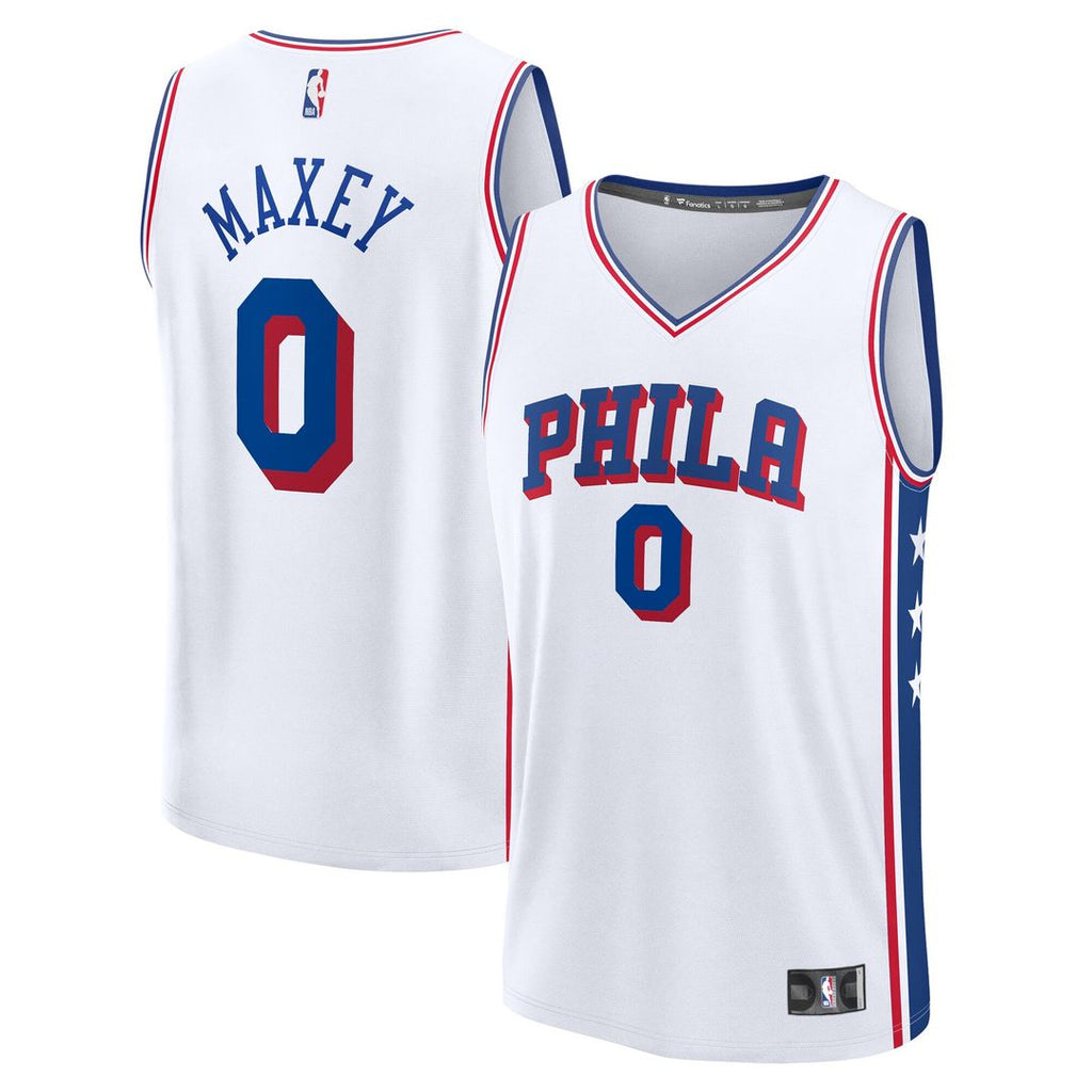 Philadelphia 76ers Tyrese Maxey Fanatics Fast Break Replica product image 1