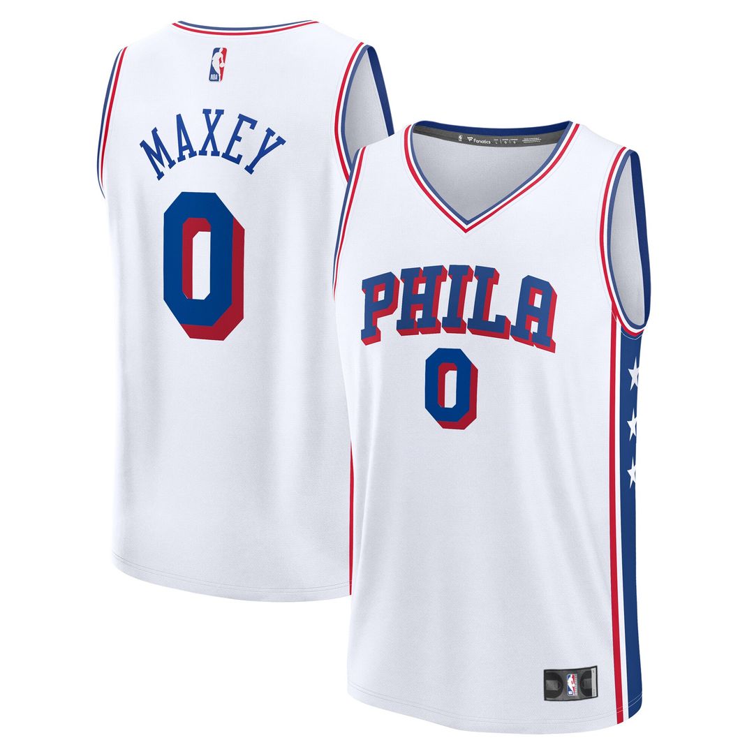 Philadelphia 76ers Tyrese Maxey Fanatics Fast Break Replica product image 1
