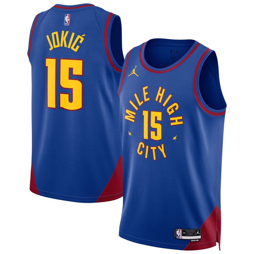 Nikola Jokić Denver Nuggets Swingman Statement Jersey - Unisex product image 1, provided for visual reference and product