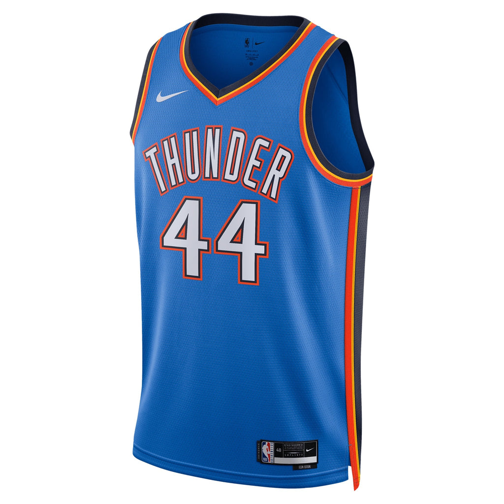 Nikola Topić Oklahoma City Thunder Swingman Icon Jersey - Blue - Unisex product image 3, provided for visual reference and