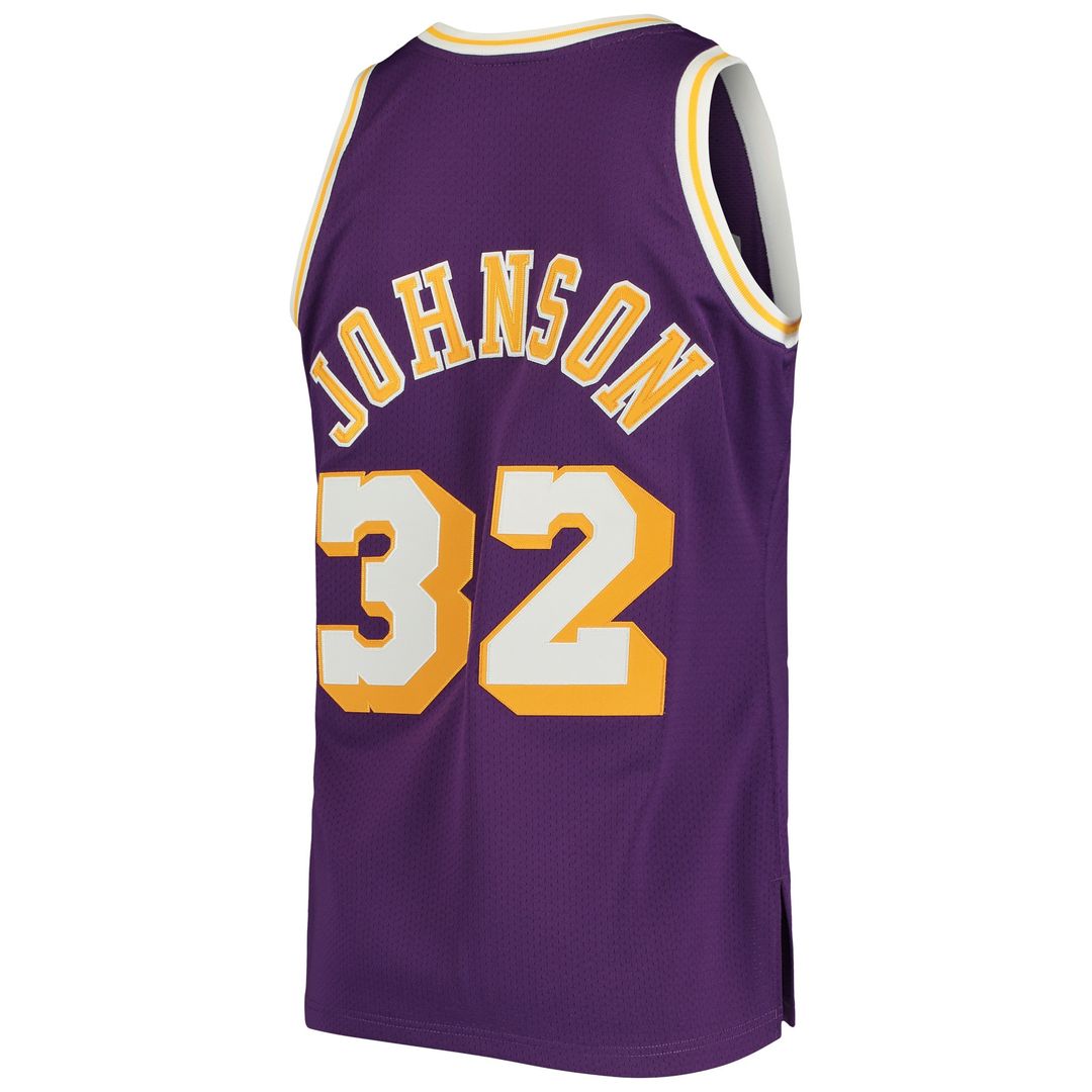 Los Angeles Lakers Magic Johnson Mitchell & Ness 1984/85 product image 3
