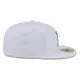 NEW ERA BOSTON RED SOX NEW ERA 59FIFTY FITTED- White/Black product image 4, provided for visual reference and product detail