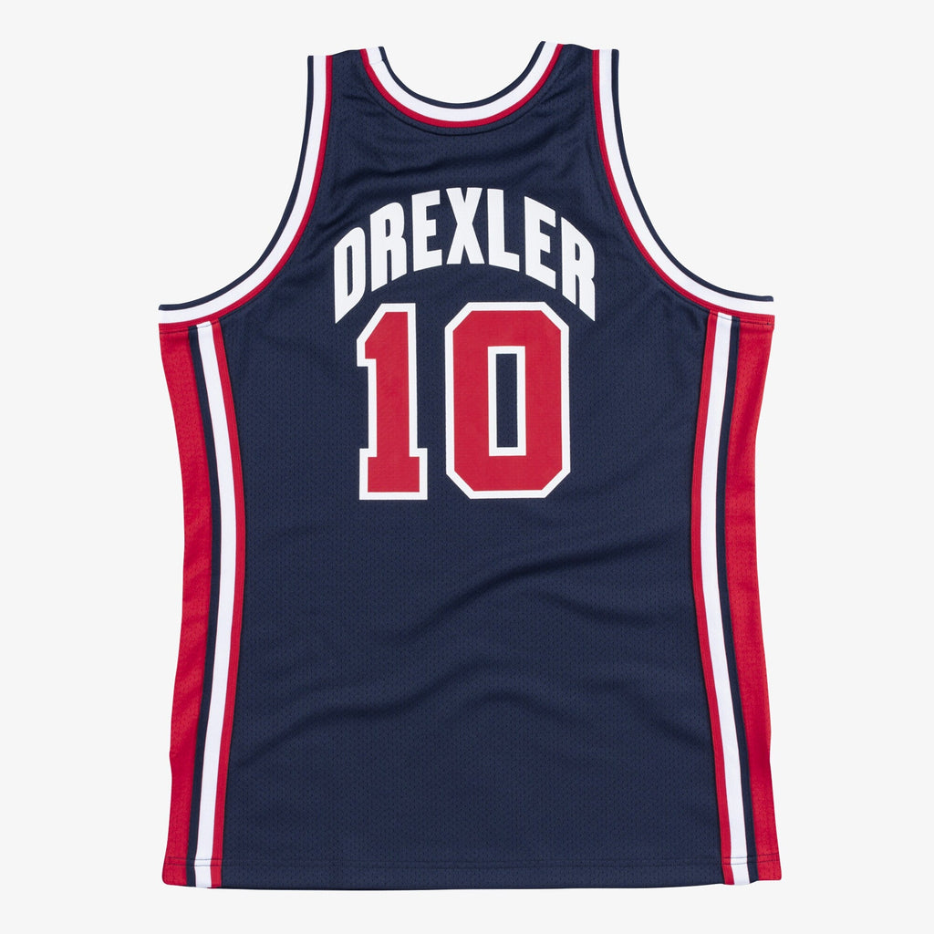 Clyde Drexler USA Basketball 1992 Authentic Jersey product image 3, provided for visual reference and product detail review