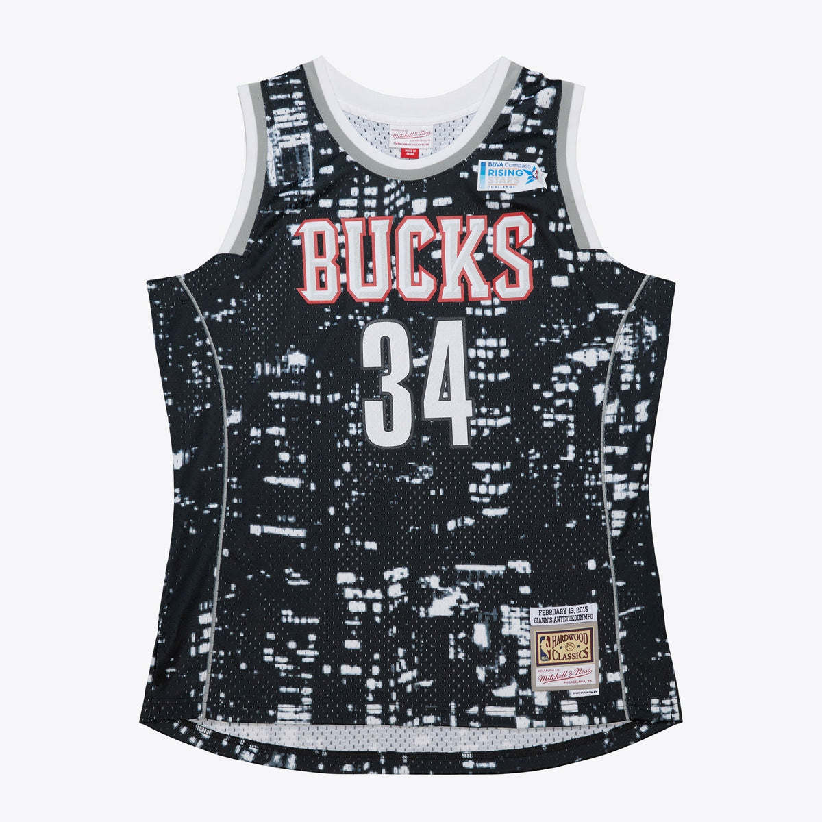 Giannis Antetokounmpo Milwaukee Bucks 2015 All-Star Swingman Jersey product image 2, provided for visual reference and