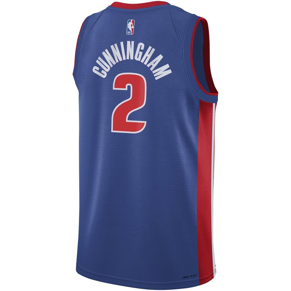 Detroit Pistons Cade Cunningham Nike Youth Swingman Jersey product image 3