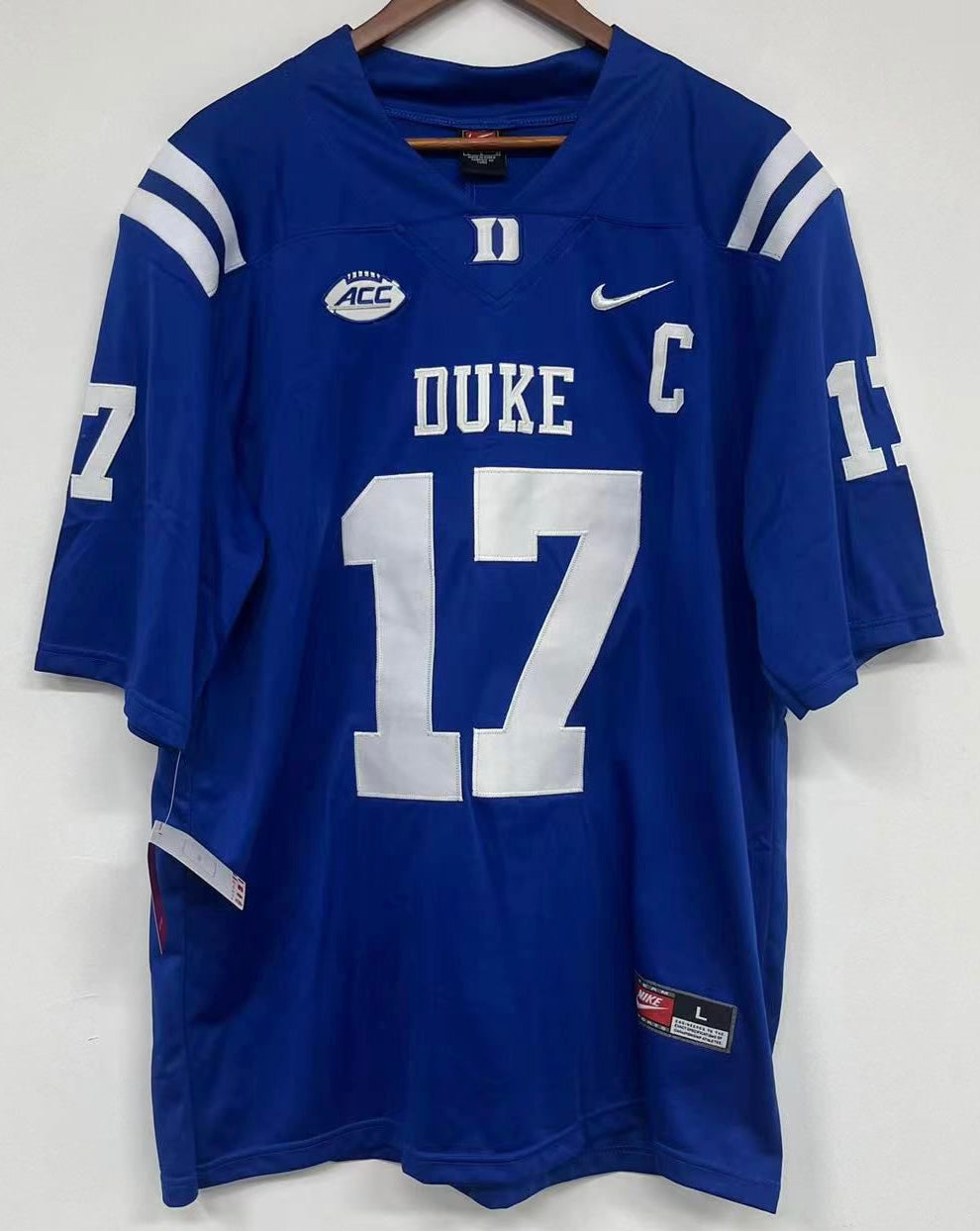Daniel Jones Duke Blue Devils Official NCAA Nike Jersey product image 5