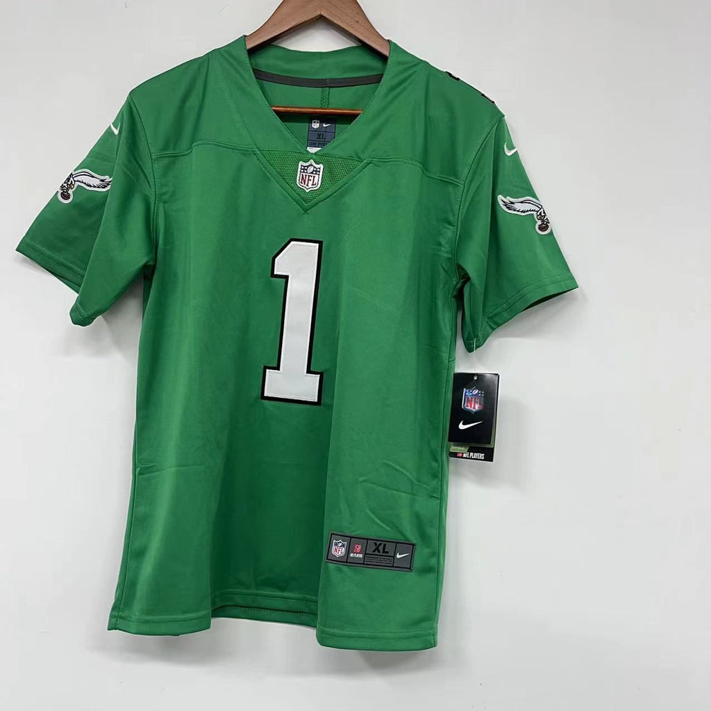 Jalen Hurts YOUTH KIDS Philadelphia Eagles NIKE Kelly Green product image 2