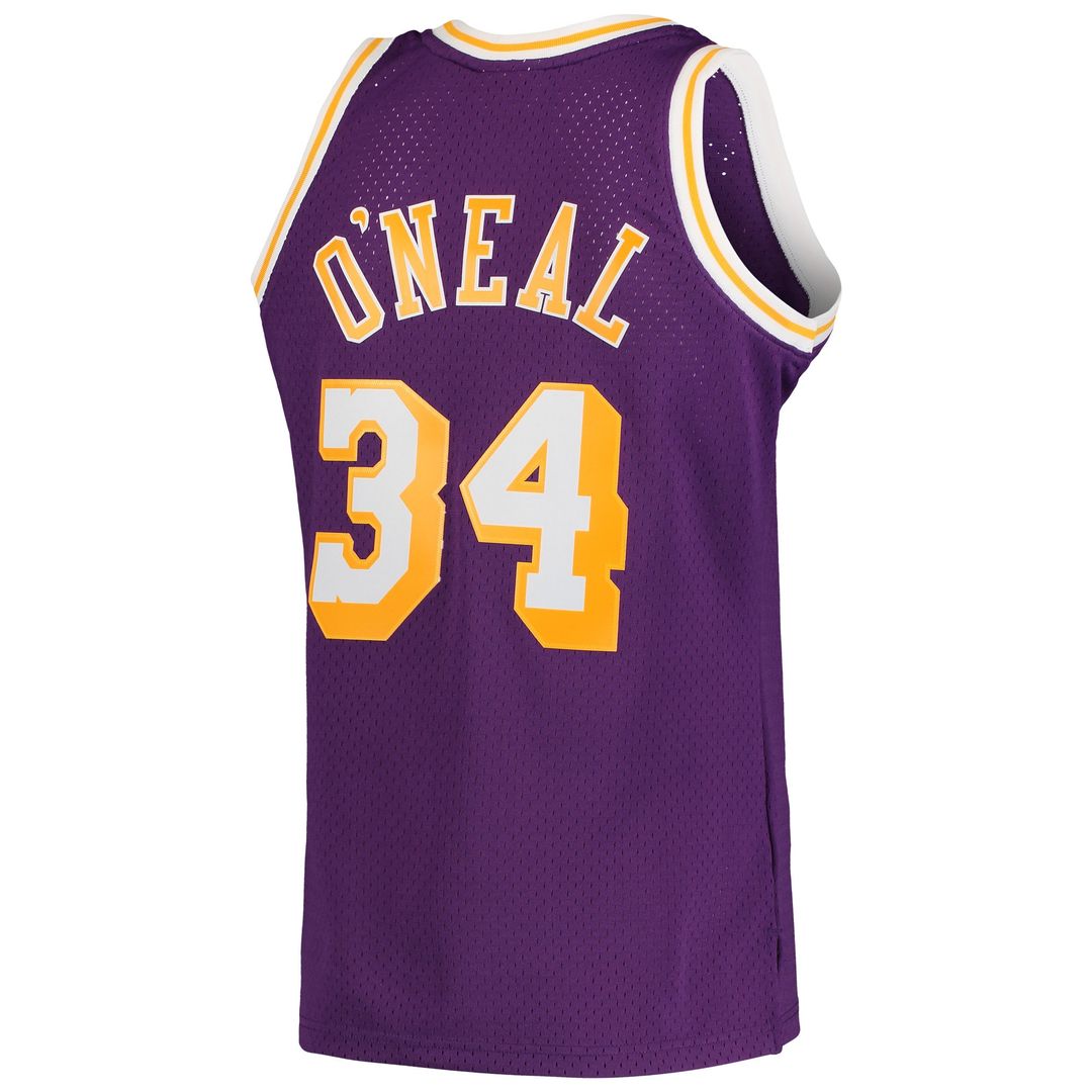 Los Angeles Lakers Shaquille O'Neal Mitchell & Ness 1996/97 product image 9