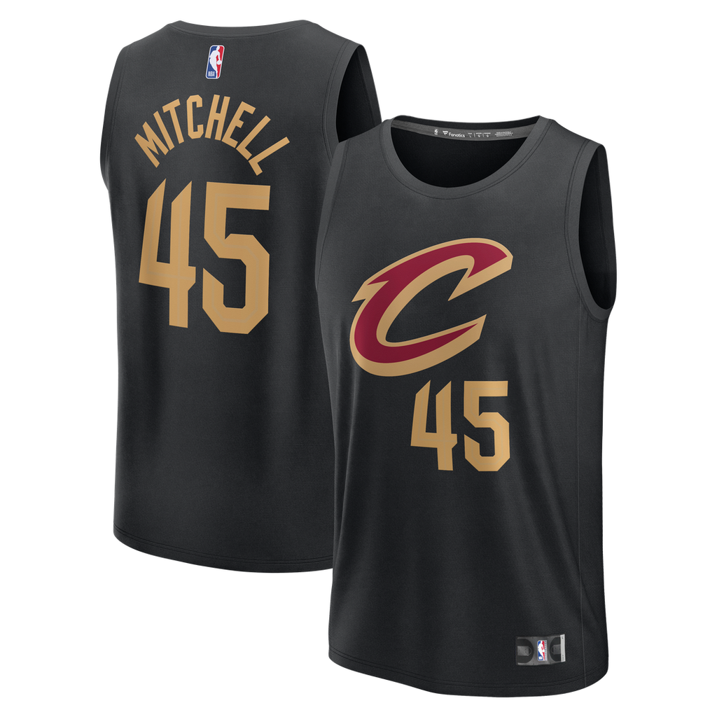 Cleveland Cavaliers Donovan Mitchell Fanatics Youth Fast product image 1