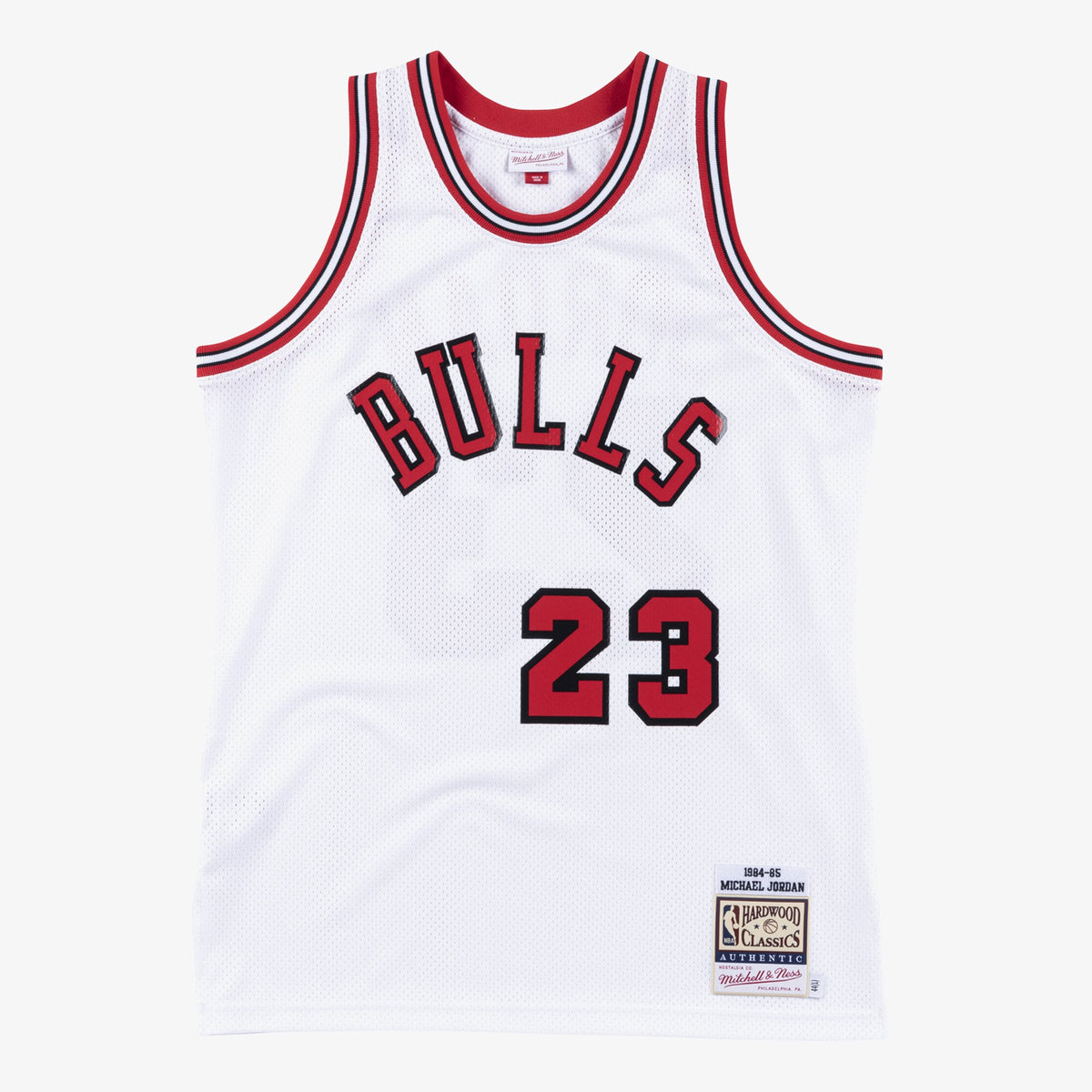 Michael Jordan Chicago Bulls 1985-86 Authentic Jersey product image 5, provided for visual reference and product detail