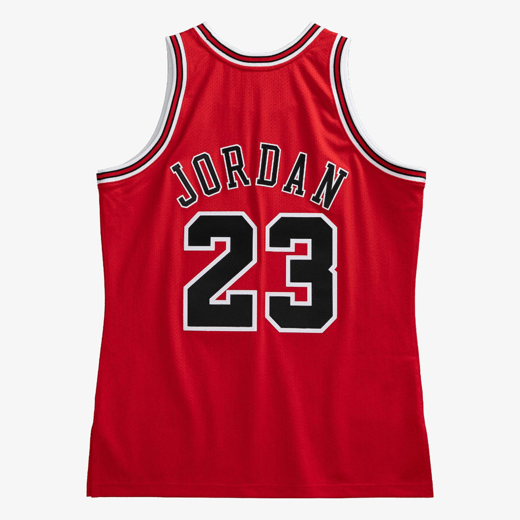 Michael Jordan Chicago Bulls 1997-98 Finals Authentic Road Jersey product image 3, provided for visual reference and product