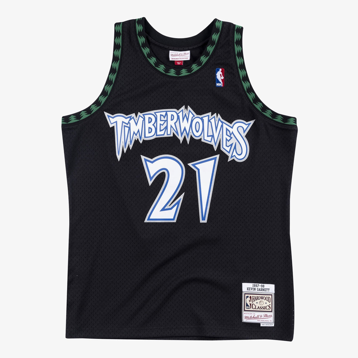 Kevin Garnett Minnesota Timberwolves 1997-98 Swingman Alternate Jersey product image 1, provided for visual reference and