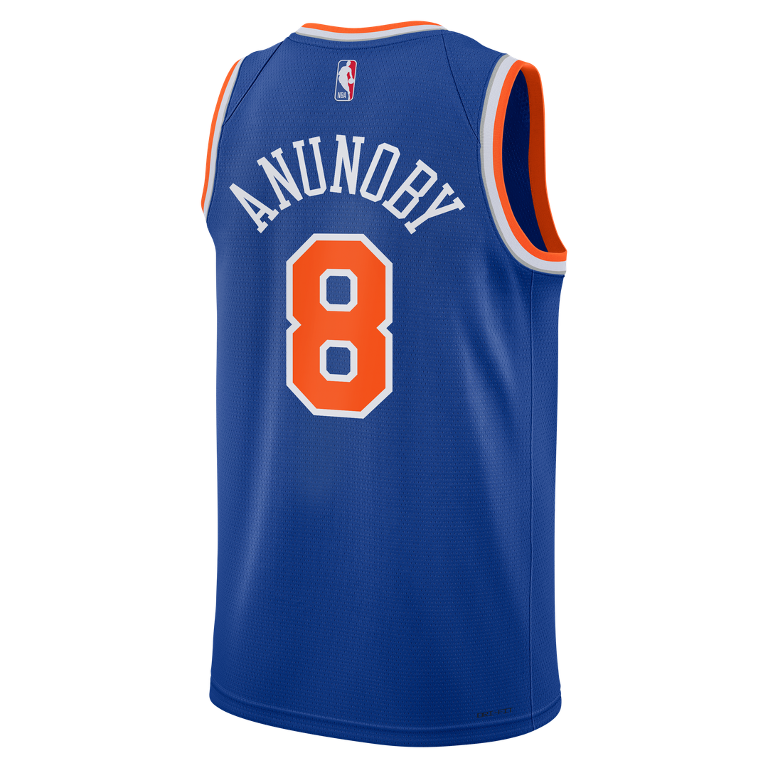 New York Knicks OG Anunoby Nike Youth Swingman Jersey product image 3
