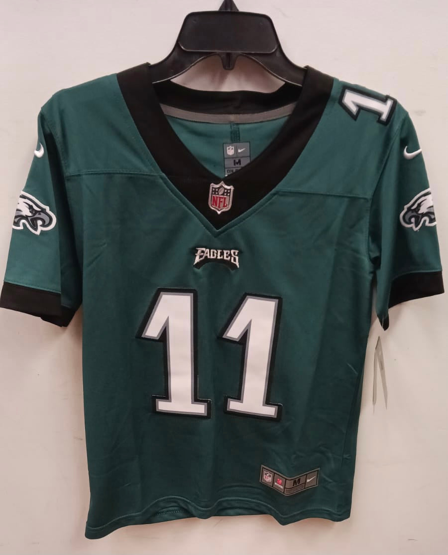 A.J. Brown YOUTH Philadelphia Eagles Jersey green product image 2