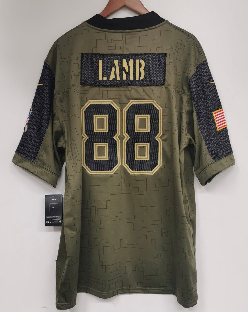 CeeDee Lamb Dallas Cowboys military salute to service Jersey product image 1