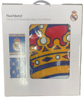Real Madrid Cloud Soft Reversible Baby Size Blanket product image 1, provided for visual reference and product detail review