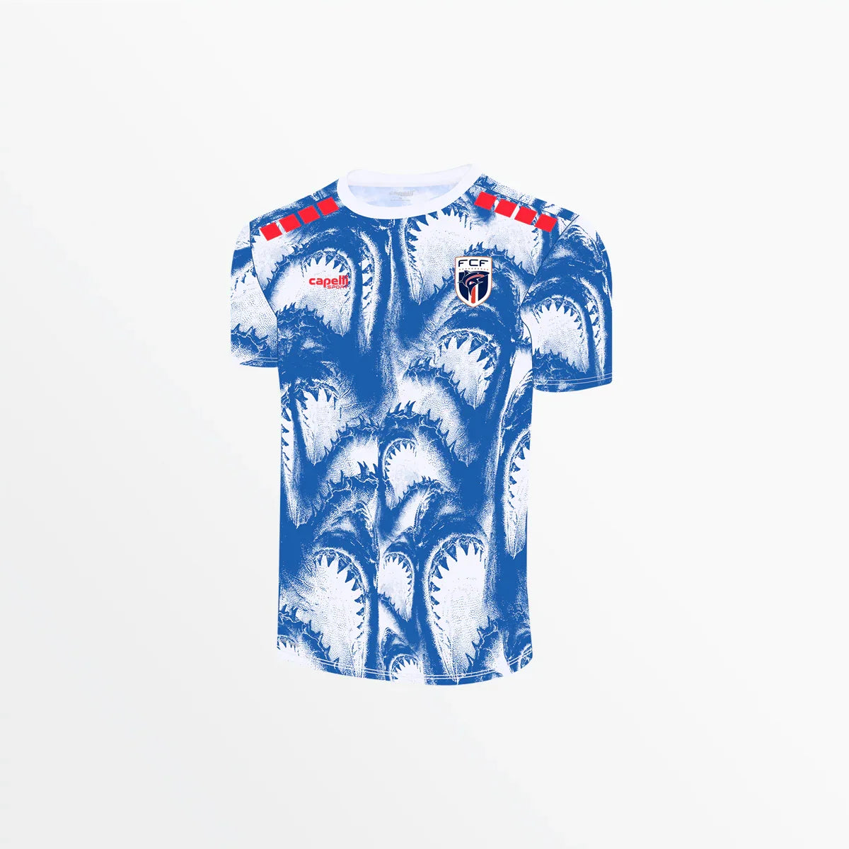 2026 Cabo Verde National Team Pre-Match Jersey product image 1, provided for visual reference and product detail review
