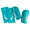 Nike Mercurial Lite Soccer Shin Guards - Dusty Cactus/Off White/White product image 1, provided for visual reference and