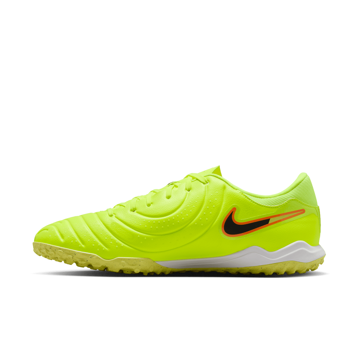 Nike Tiempo Legend 10 Academy TF - Volt/Black product image 2, provided for visual reference and product detail review