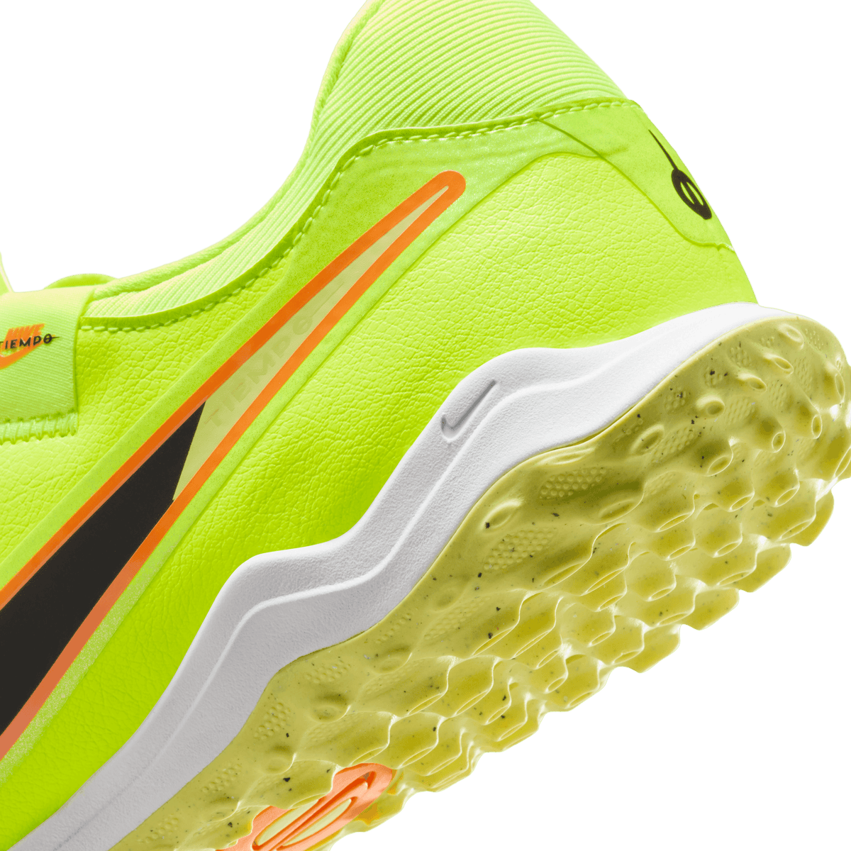 Nike Tiempo Legend 10 Academy TF - Volt/Black product image 4, provided for visual reference and product detail review