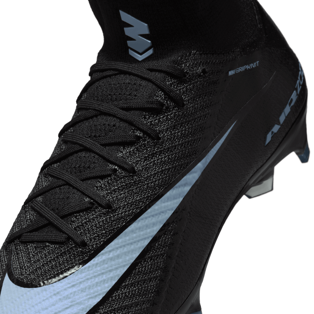 Nike Mercurial Superfly 10 Elite FG -BLACK/ICE BLUE product image 5, provided for visual reference and product detail review