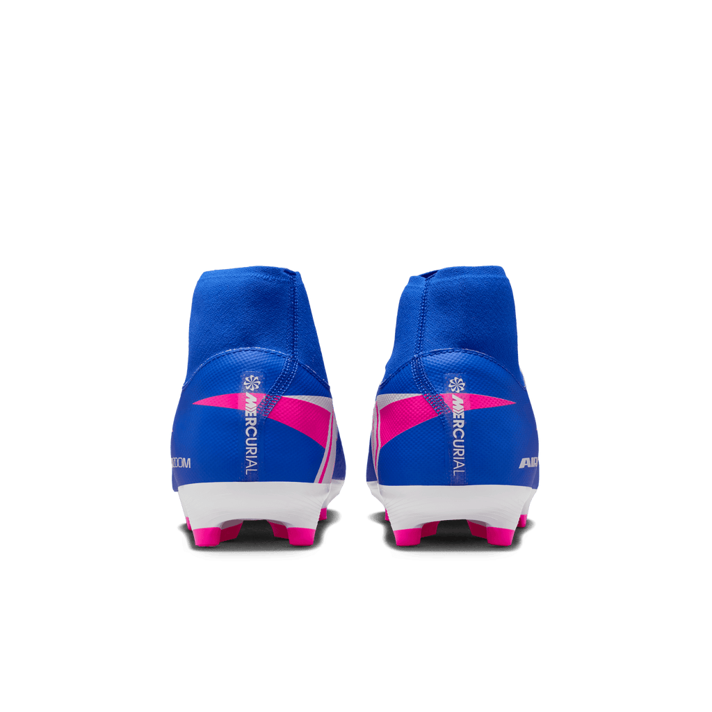 Nike Mercurial Superfly 10 Academy FG- Racer Blue/white product image 5, provided for visual reference and product detail