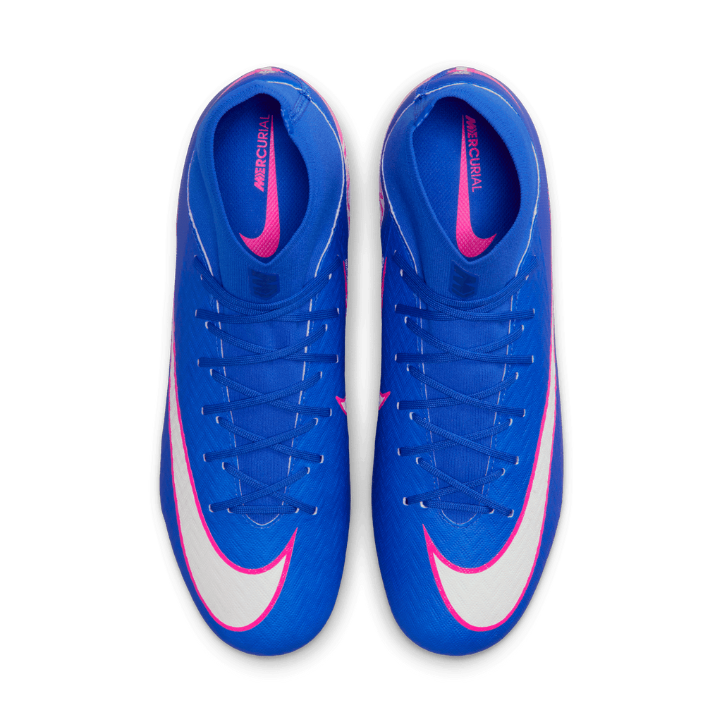 Nike Mercurial Superfly 10 Academy FG- Racer Blue/white product image 4, provided for visual reference and product detail