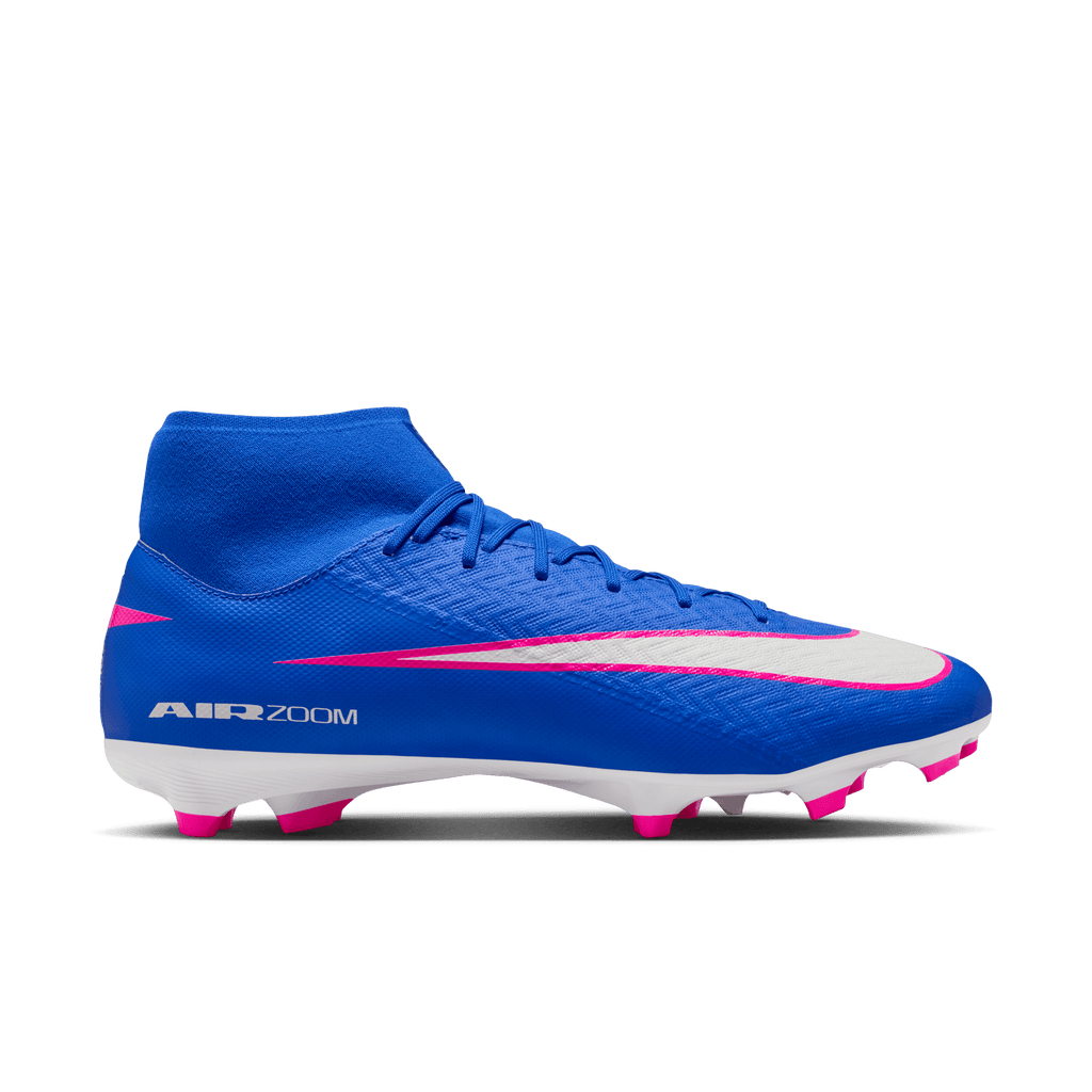 Nike Youth Mercurial Superfly 10 Academy FG- Racer Blue/white product image 1, provided for visual reference and product