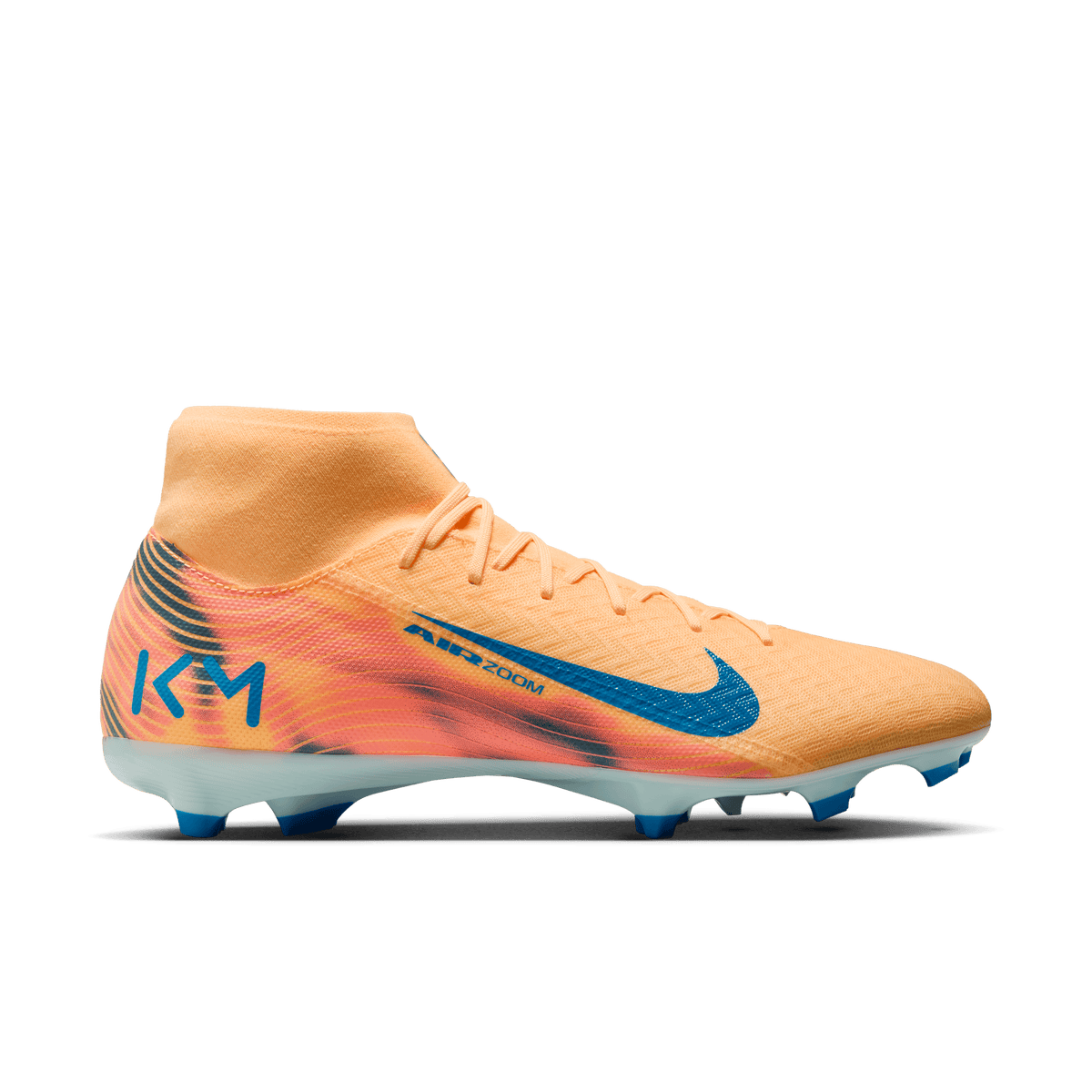 Nike Mercurial Superfly 10 Academy "Kylian Mbappé" FG -Melon Tint/neo Turq-igloo product image 1, provided for visual